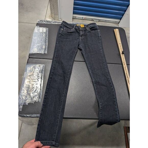 LEXI Dark Wash Stretch Jeans Straight Leg Women's/Juniors Size 3 - Picture 4 of 7